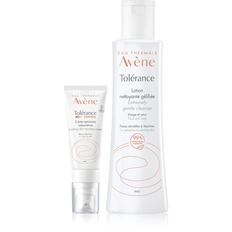 Avène Tolérance Soothing Care set za občutljivo in alergično kožo