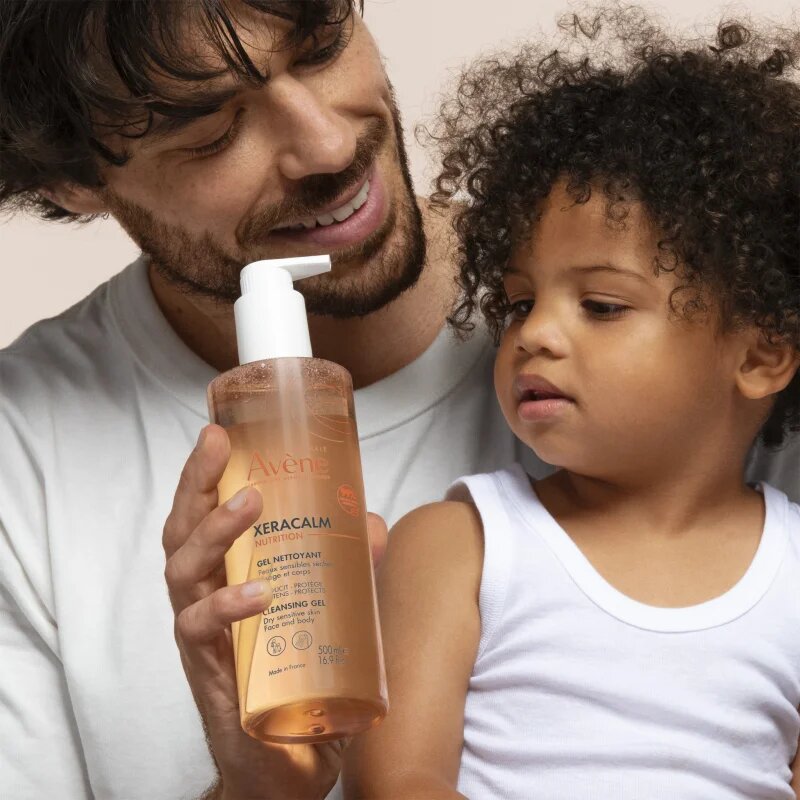 Avène XeraCalm Nutrition Cleansing Gel nežni gel za umivanje za suho in občutljivo kožo 500 ml