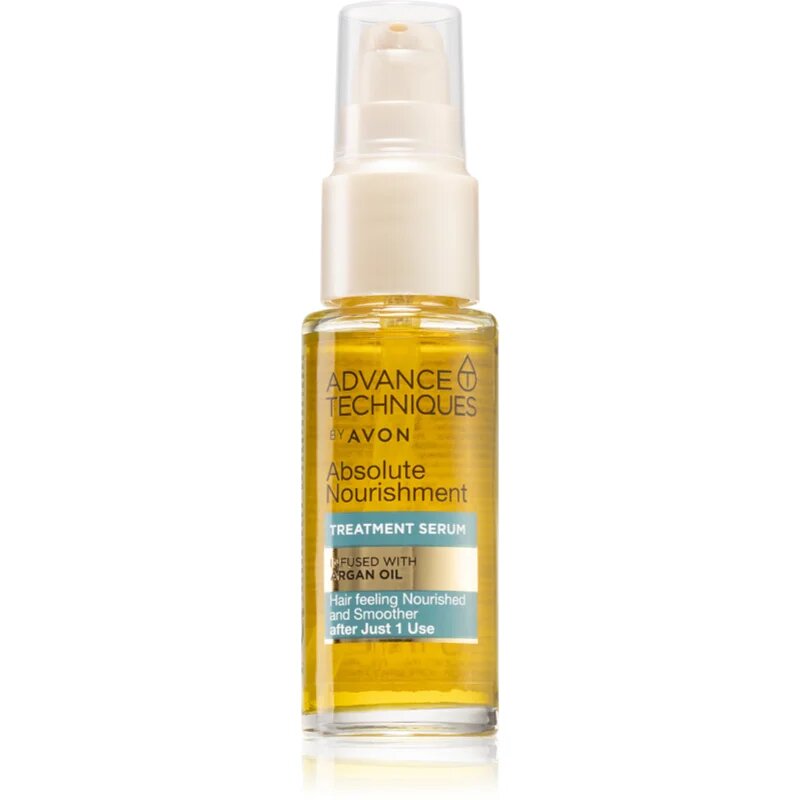 Avon Advance Techniques Absolute Nourishment serum za lase z arganovim oljem 30 ml