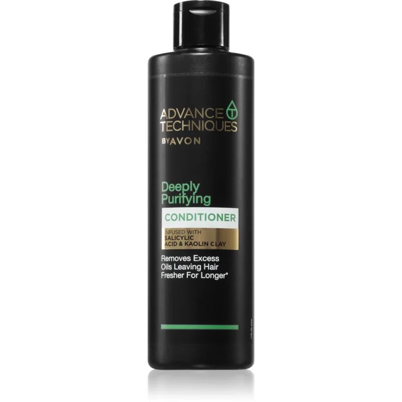 Avon Advance Techniques Deeply Purifying globinsko čistilni balzam za mastne lase 250 ml