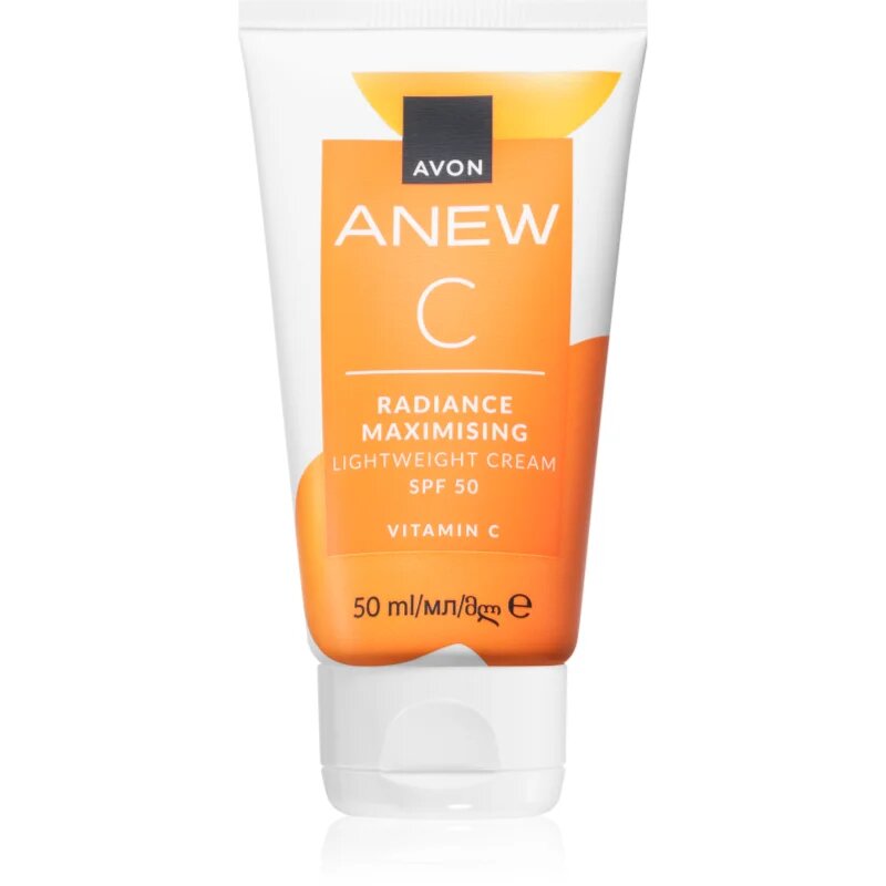 Avon Anew C Radiance Maximising lahka dnevna krema SPF 50 50 ml