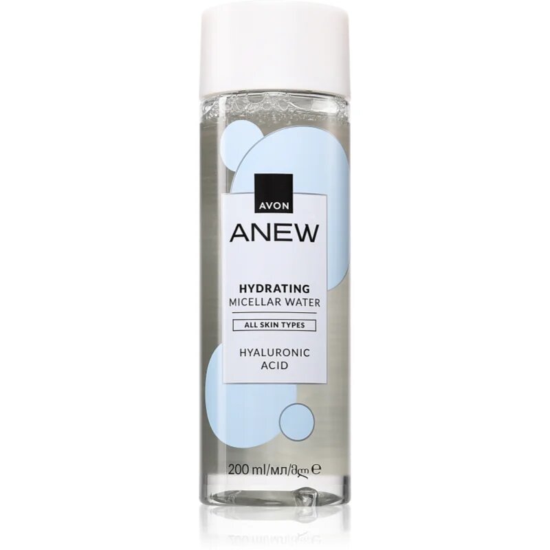 Avon Anew Hyaluronic Acid micelarna voda z vlažilnim učinkom 200 ml