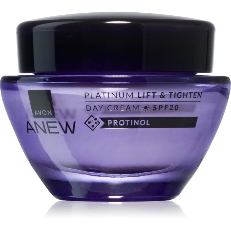 Avon Anew Platinum dnevna lifting krema za učvrstitev kože SPF 20 50 ml