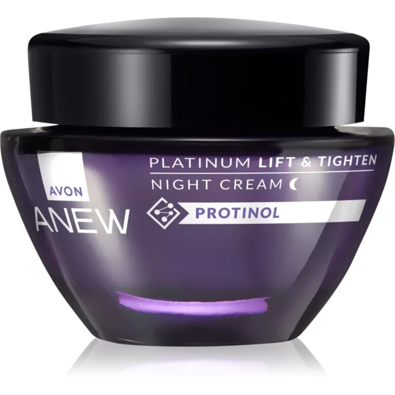 Avon Anew Platinum nočna krema proti globokim gubam 50 ml