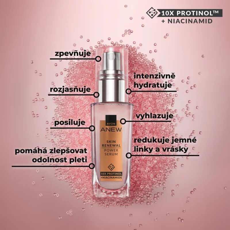 Avon Anew Renewal Protinol Power pomlajevalni serum za obraz 30 ml