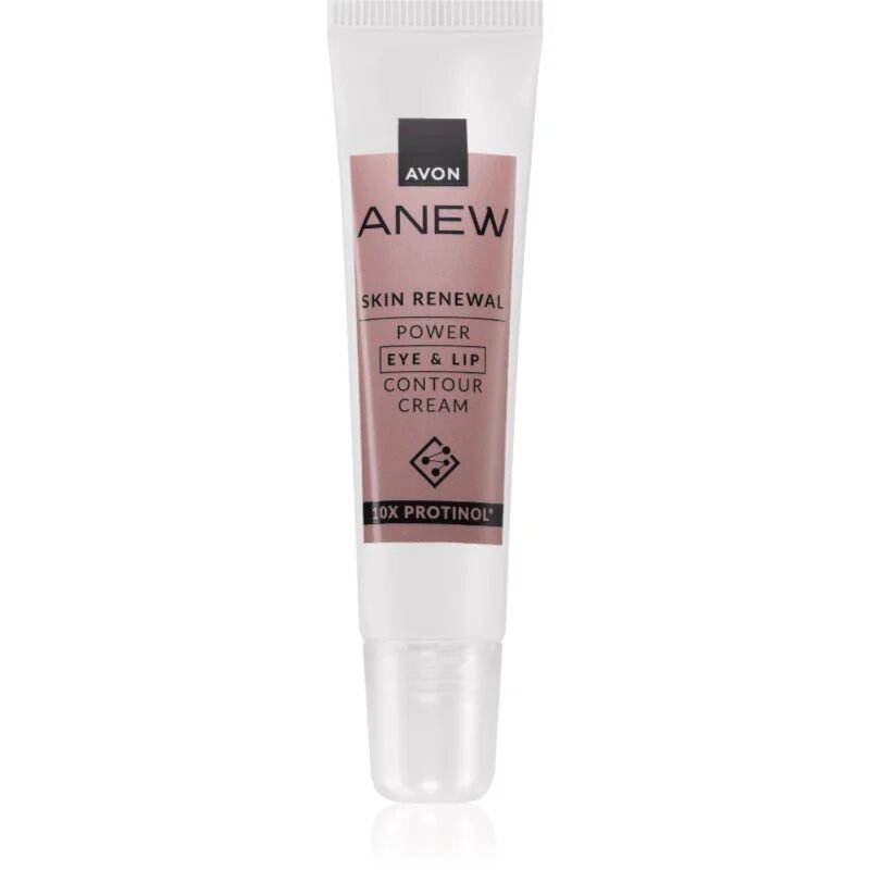 Avon Anew Skin Renewal krema za posvetljevanje za okoli oči in ustnic 15 ml