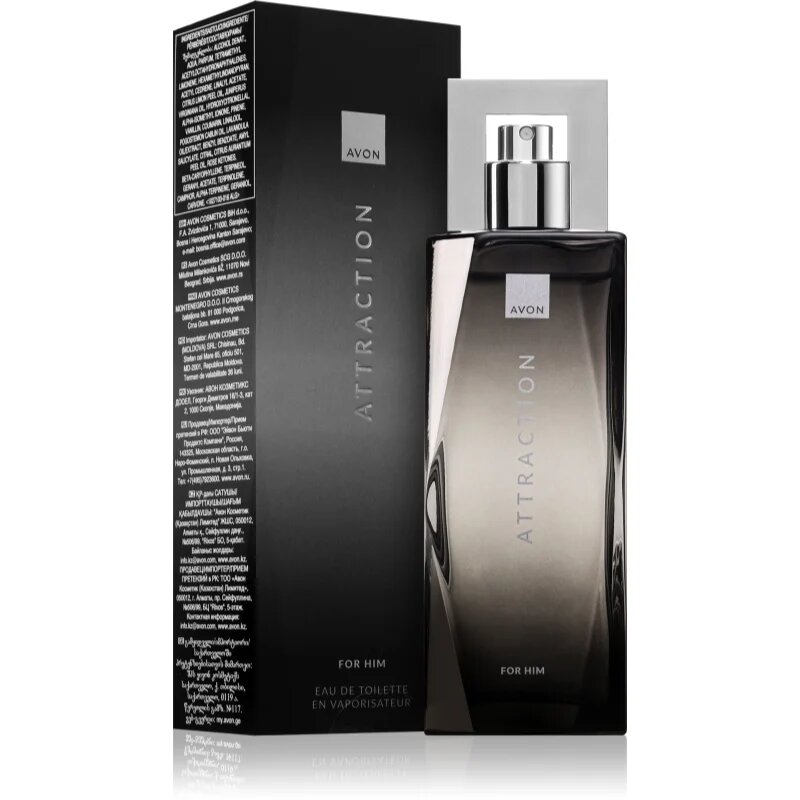 Avon Attraction toaletna voda za moške 75 ml