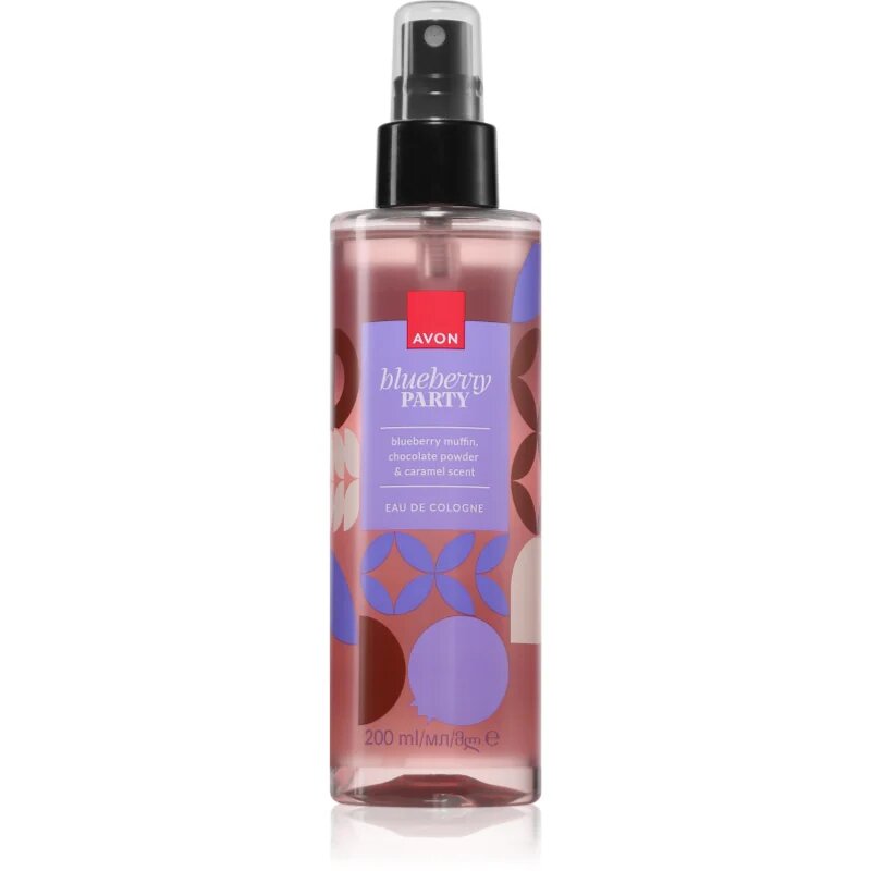 Avon Blueberry Party odišavljeno pršilo za telo 200 ml