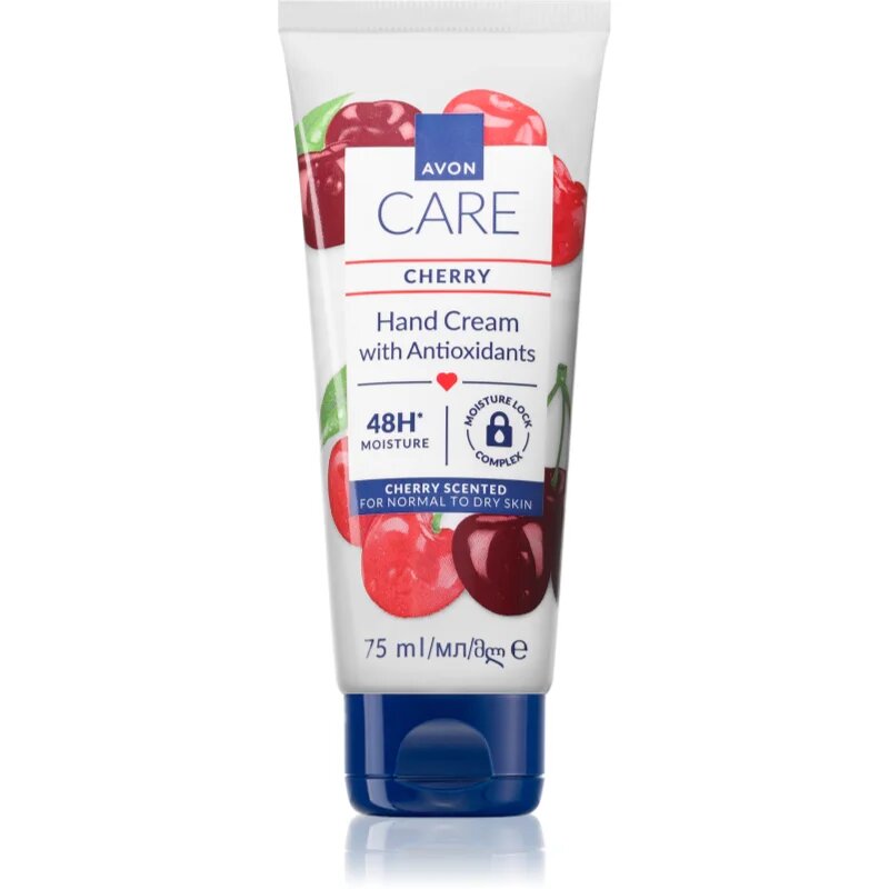 Avon Care Cherry vlažilna krema za roke za normalno in suho kožo 75 ml