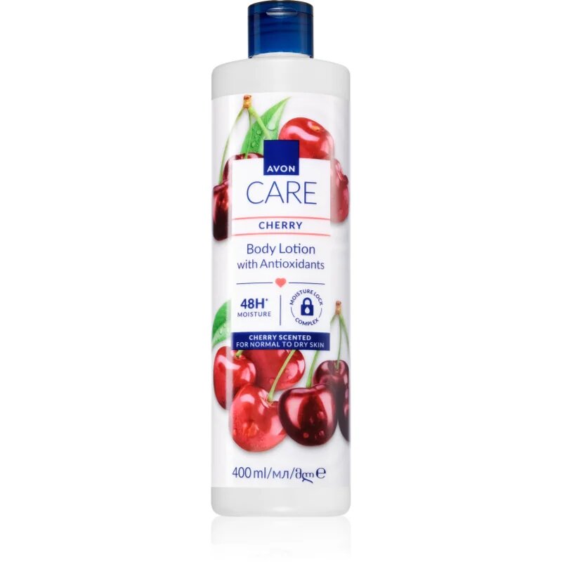 Avon Care Cherry vlažilni losjon za telo z antioksidacijskim učinkom 400 ml