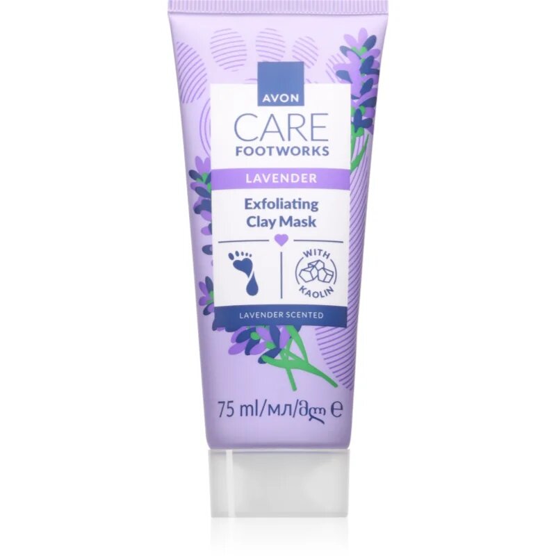 Avon Care Footworks eksfoliacijska maska za stopala 75 ml