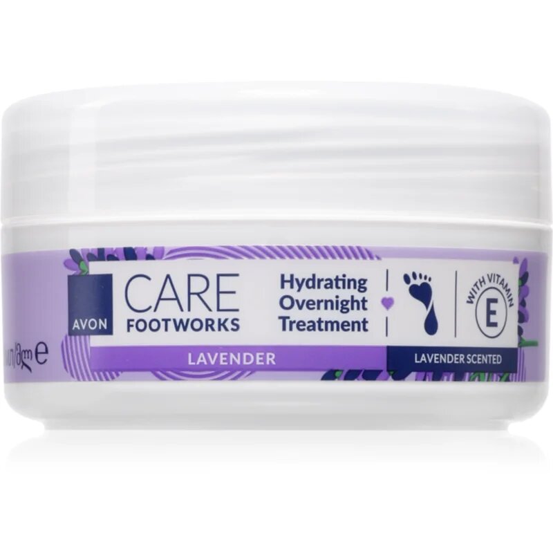 Avon Care Footworks nočna vlažilna nega za stopala 150 ml