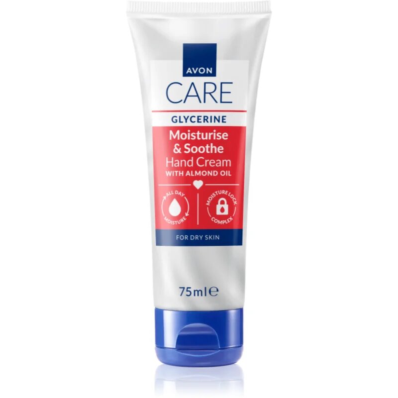 Avon Care Glycerine vlažilna krema za roke in nohte z glicerinom 75 ml