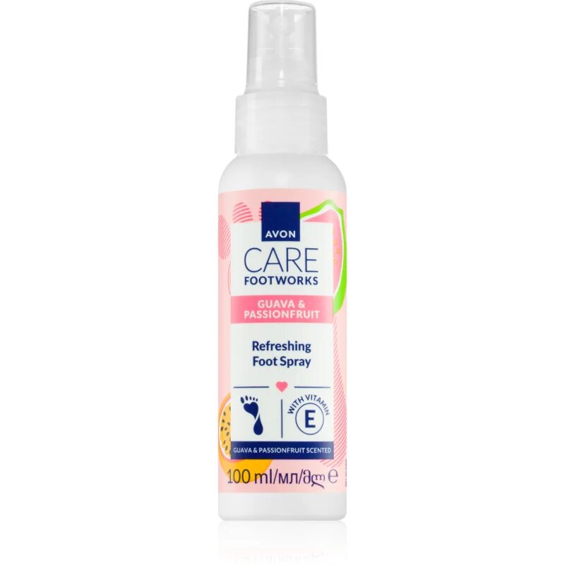 Avon Care Guava & Passionfruit pršilo za noge 100 ml