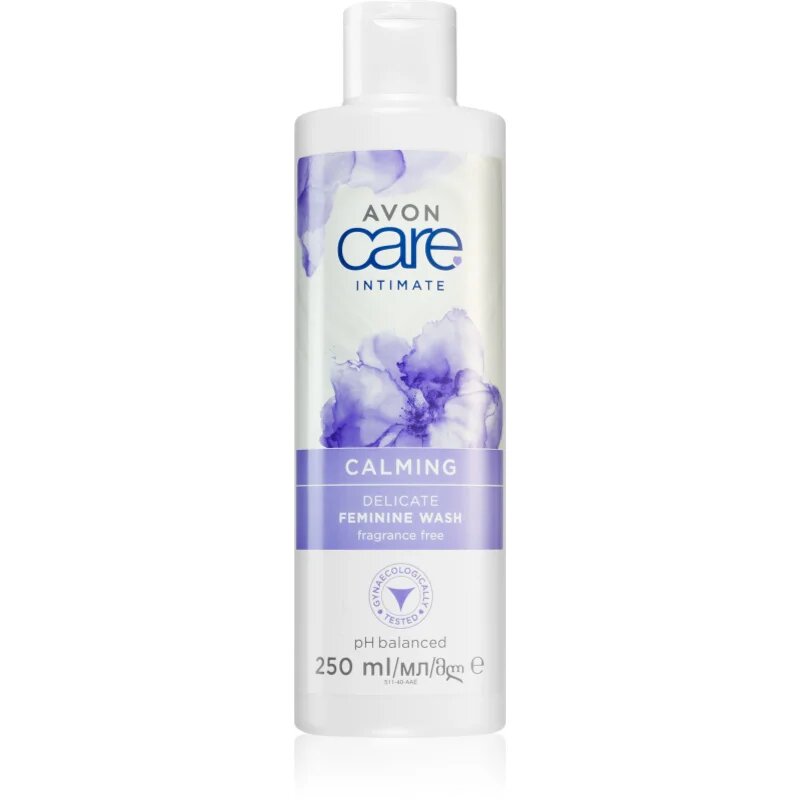 Avon Care Intimate Calming pomirjajoči gel za intimno higieno brez dodanih dišav 250 ml