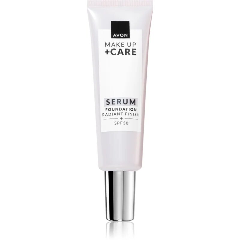 Avon Care + posvetlitveni vlažilni tekoči puder SPF 30 odtenek 115P Pale Pink 30 ml