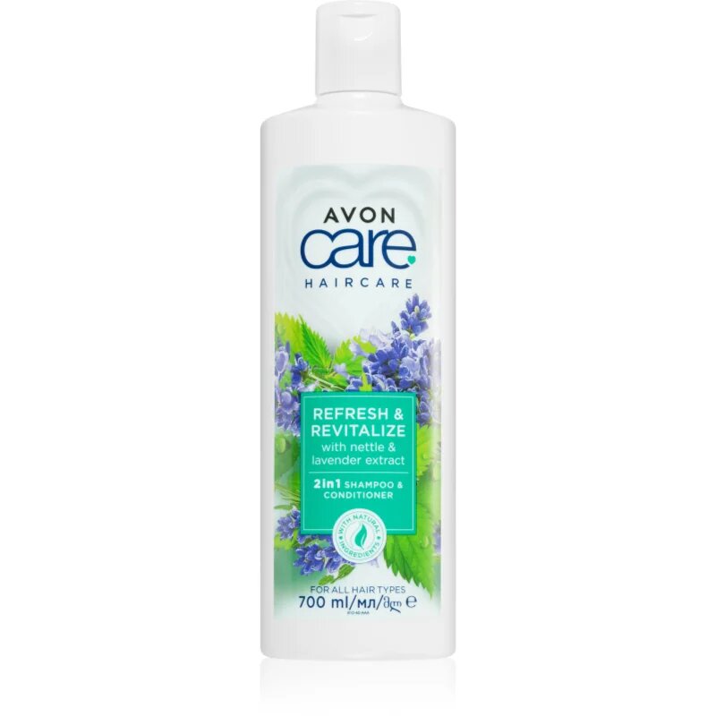 Avon Care Refresh & Revitalize šampon in balzam 2 v1 z revitalizacijskim učinkom 700 ml