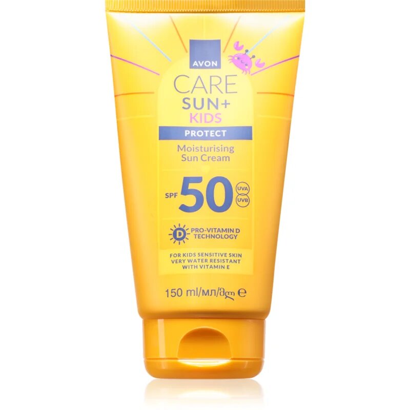 Avon Care Sun + Kids vlažilna krema za sončenje SPF 50 za otroke 150 ml