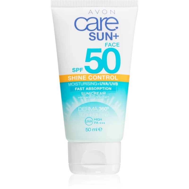 Avon Care Sun + matirajoča krema za sončenje SPF 50 50 ml