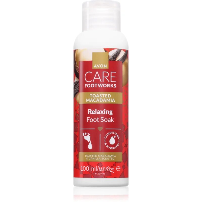 Avon Care Toasted Macadamia intenzivna nega za zelo suha in razpokana stopala 100 ml