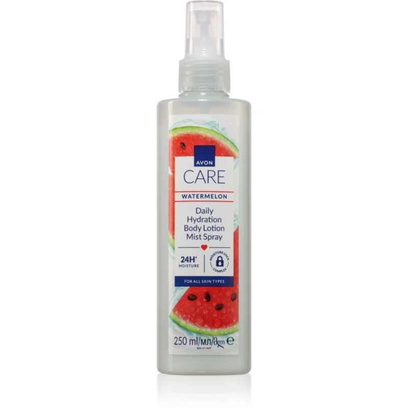 Avon Care Watermelon losjon za telo v pršilu z vlažilnim učinkom 250 ml