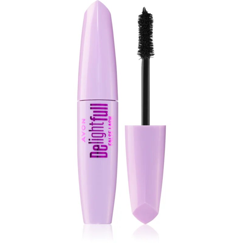 Avon DelightFull False Lash podaljševalna maskara za polne trepalnice odtenek Blackest Black 10 ml