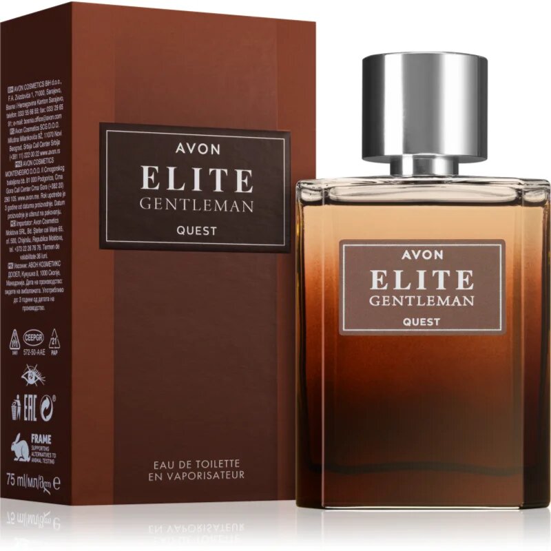 Avon Elite Gentleman Quest toaletna voda za moške 75 ml