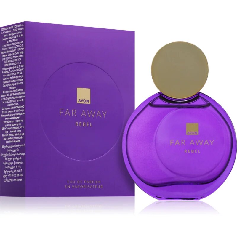 Avon Far Away Rebel parfumska voda za ženske 50 ml
