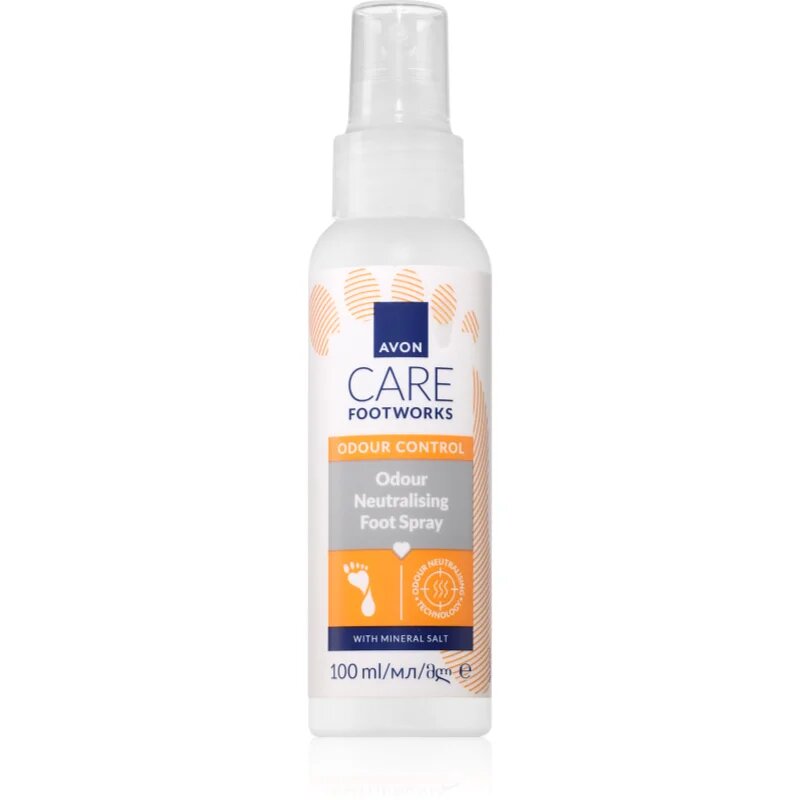 Avon Foot Works Odour Control pršilo za noge 100 ml