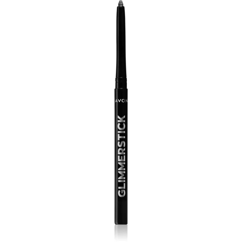 Avon Glimmerstick svinčnik za oči z intenzivno barvo odtenek Blackest Black 0.28 g