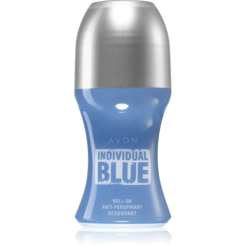 Avon Individual Blue deodorant roll-on za moške 50 ml