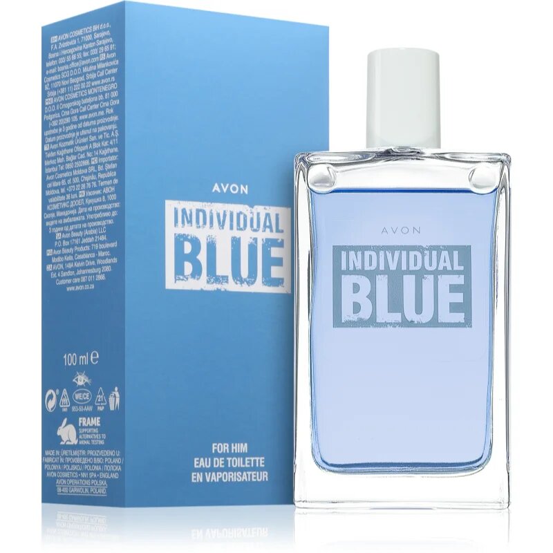 Avon Individual Blue toaletna voda za moške 100 ml