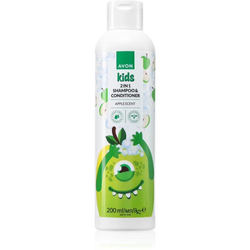 Avon Kids Apple šampon in balzam 2 v1 200 ml