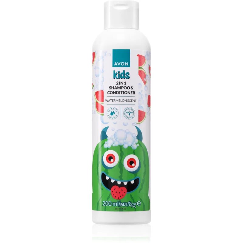 Avon Kids Watermelon šampon in balzam 2 v1 200 ml