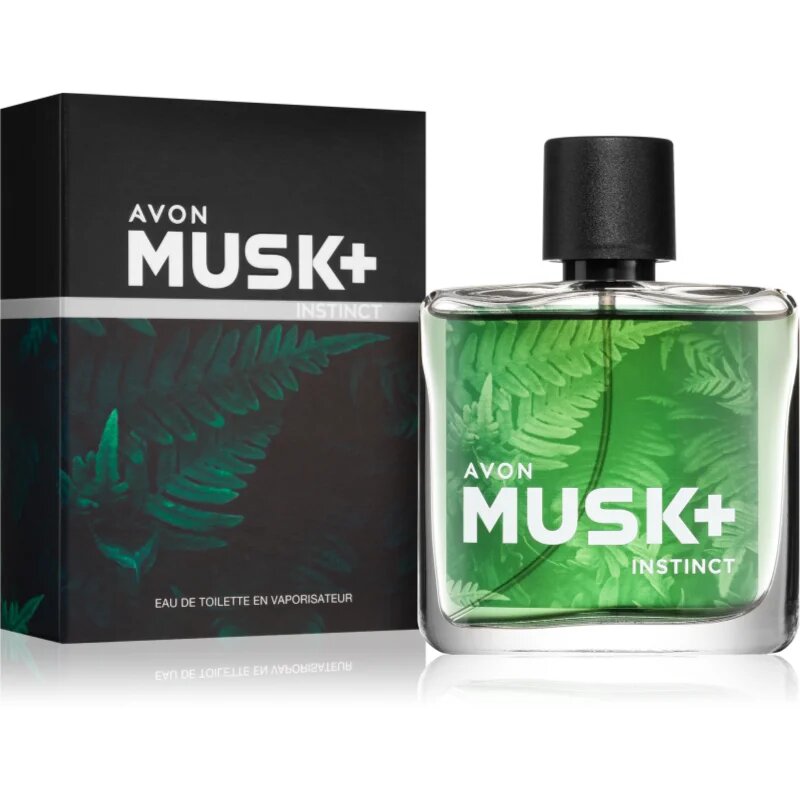 Avon Musk+ Instinct toaletna voda za moške 75 ml