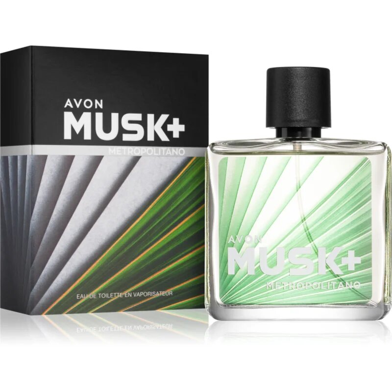 Avon Musk+ Metropolitano toaletna voda za moške 75 ml