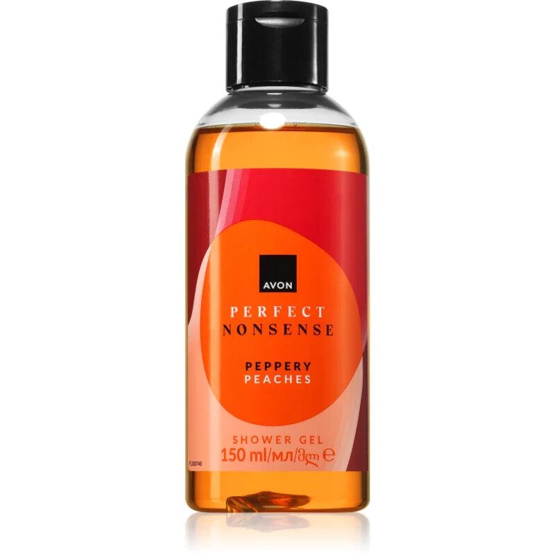 Avon Perfect Nonsense Peppery Peaches parfumirani gel za prhanje za ženske 150 ml