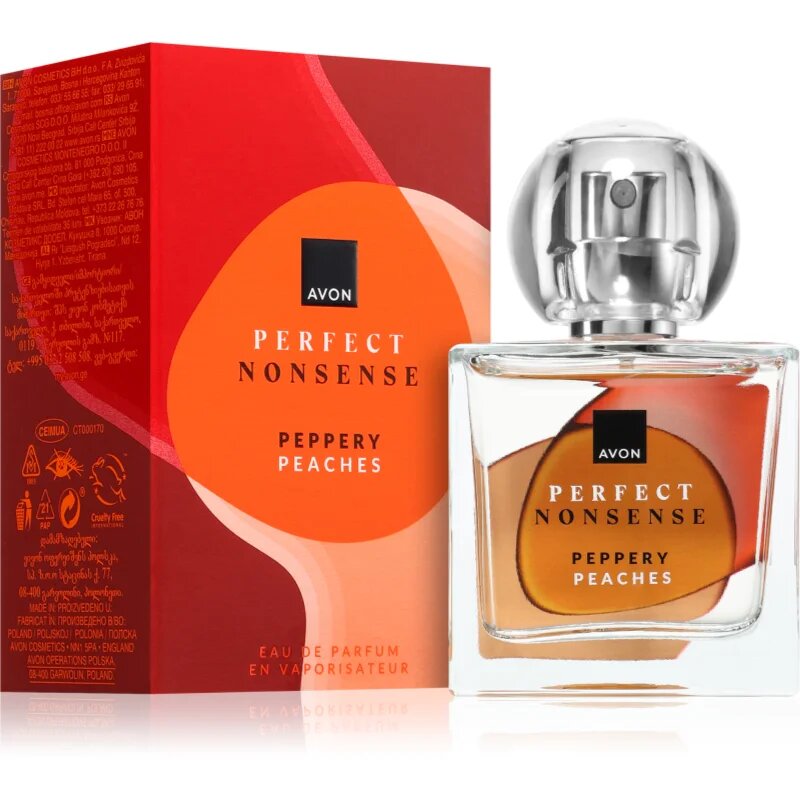 Avon Perfect Nonsense Peppery Peaches parfumska voda za ženske 50 ml