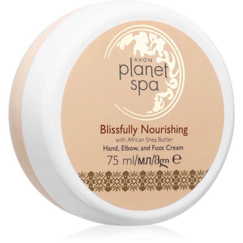 Avon Planet Spa Blissfully Nourishing hranilna krema za roke za noge 75 ml