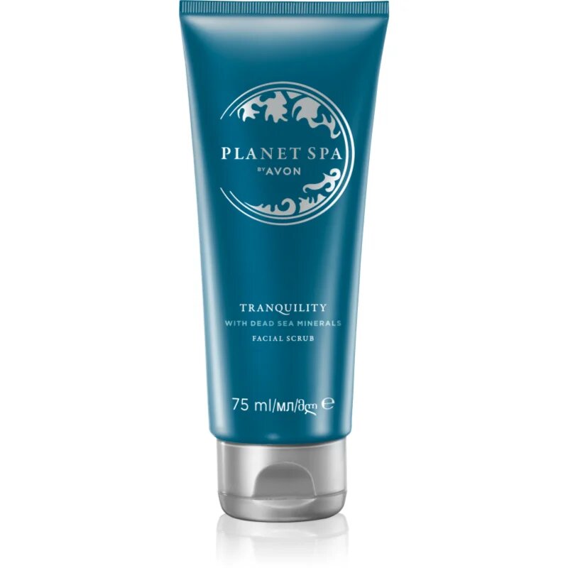 Avon Planet Spa The Tranquility Ritual piling za obraz z minerali Mrtvega morja 75 ml