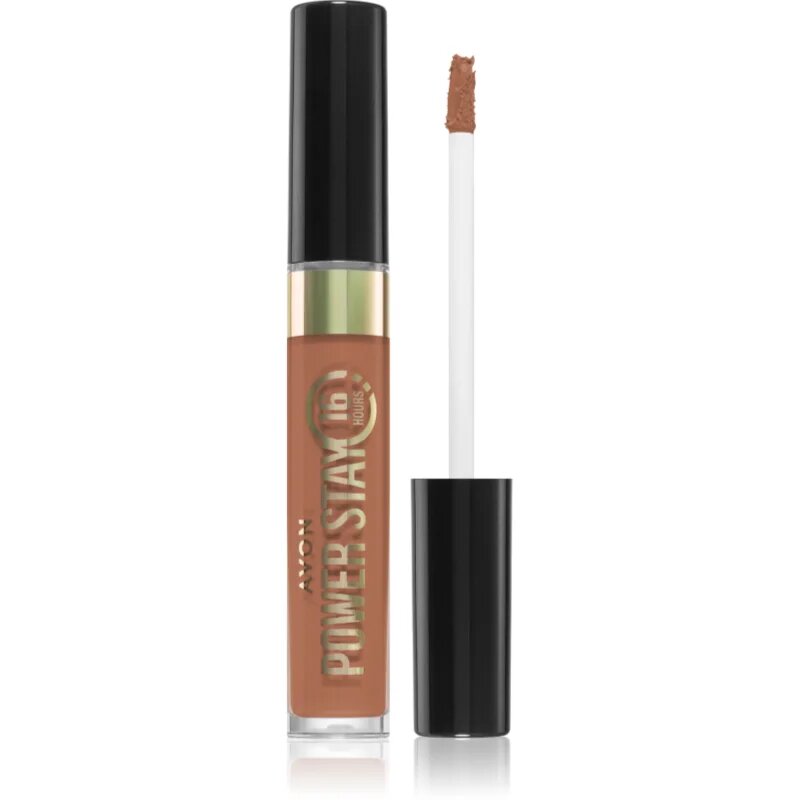Avon Power Stay 16h dolgoobstojna tekoča mat šminka 16 ur odtenek Nonstop Nude 6 ml