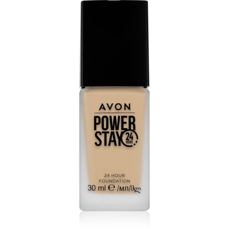 Avon Power Stay 24h dolgoobstojen tekoči puder z mat učinkom odtenek 120 N Porcelain 30 ml