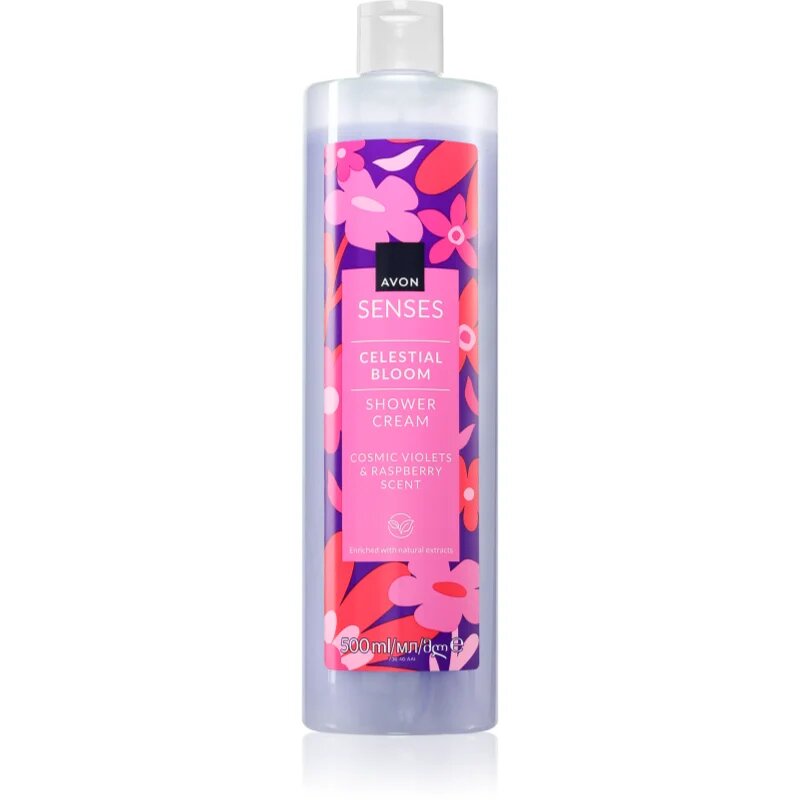 Avon Senses Celestial Bloom kremasti gel za prhanje 500 ml