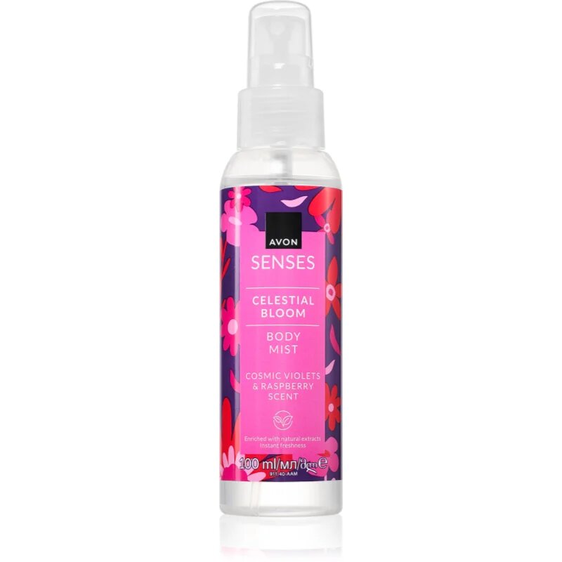 Avon Senses Celestial Bloom osvežujoče pršilo za telo 100 ml