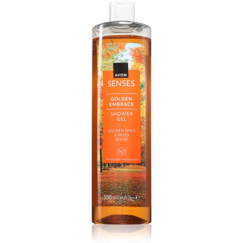 Avon Senses Golden Embrace gel za prhanje 500 ml