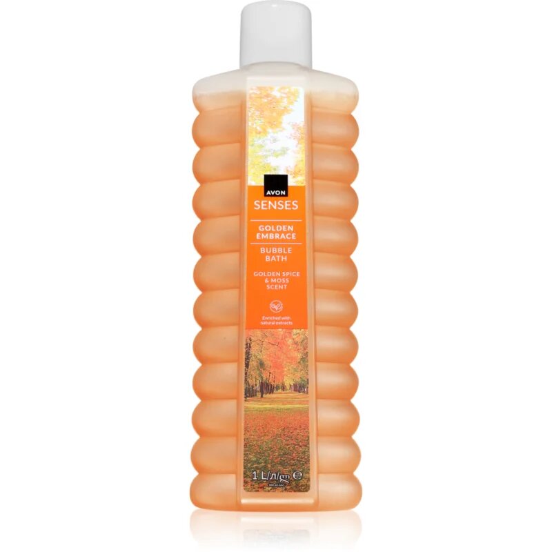 Avon Senses Golden Embrace kopalna pena 1000 ml