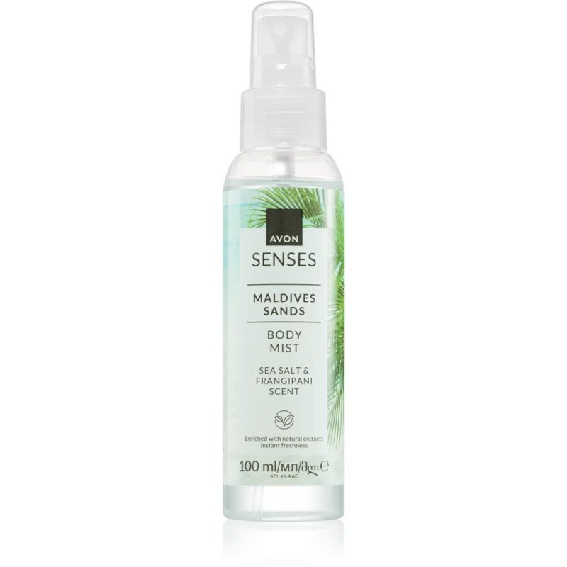 Avon Senses Maldives Sands osvežujoče pršilo za telo 100 ml