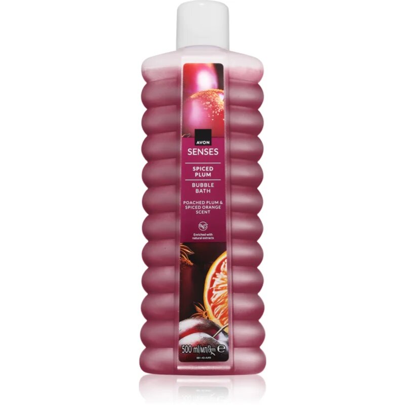 Avon Senses Spiced Plum pena za kopel 500 ml