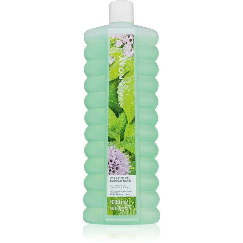 Avon Senses Water Mint & Cucumber Scent pena za kopel 1000 ml