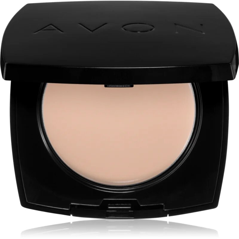 Avon True Colour kremasti tekoči puder s pudrastim učinkom odtenek 125G Warm Ivory 9 g